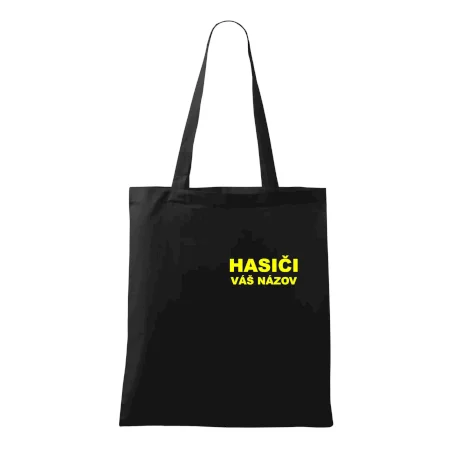 Hasiči - žltý nápis - váš názov zboru