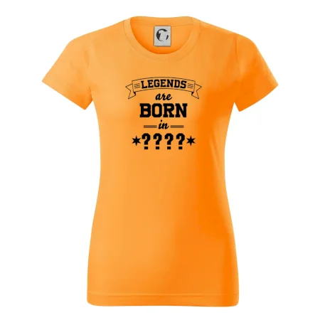 Legends are born in (Tvoj mesiac narodenia)
