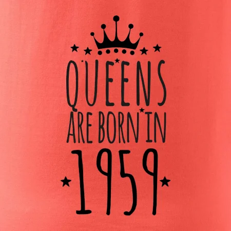Queens are born in 1959