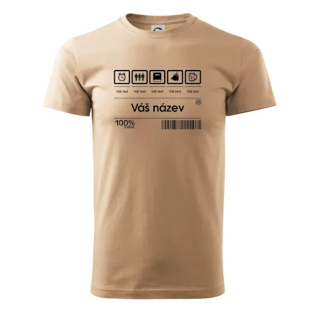 Čárový kód - Vlastní text
