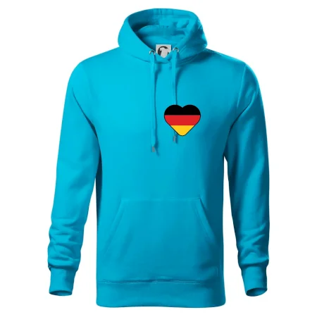 Germany love prso - Nemecká vlajka
