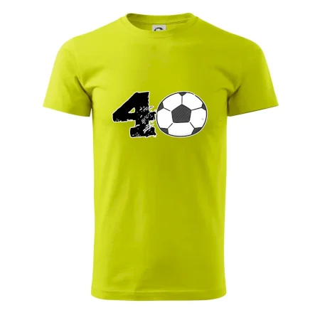 Futbal okrúhle narodeniny 40
