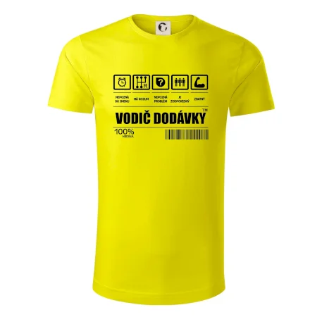 Čiarový kód - Vodič dodávky