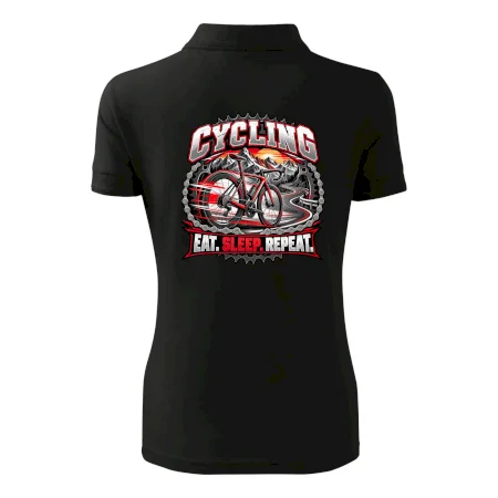 Bicykel medzi horami eat sleep repeat