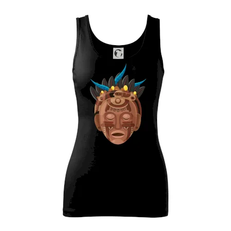 Mayová maska hnedá