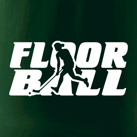 Floorball nápis rovný