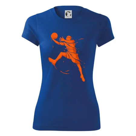 Basketball player splash