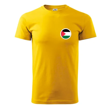 Palestína vlajka prsník