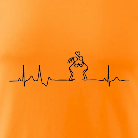 EKG zamilovaný pár