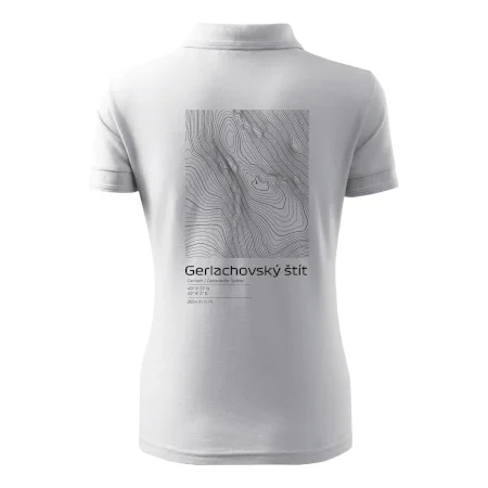 Gerlachovský štít - vrstevnice v obdĺžniku