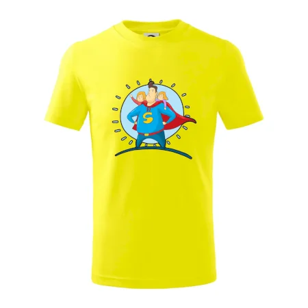 Ocko superman - dievča a dievča