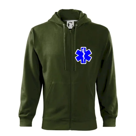 Rescue - Hviezda na prsníku + nápis na chrbte