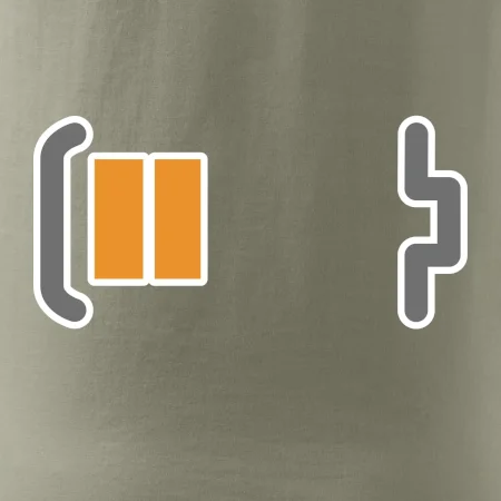 Rodinné tričká - batéria - otecko