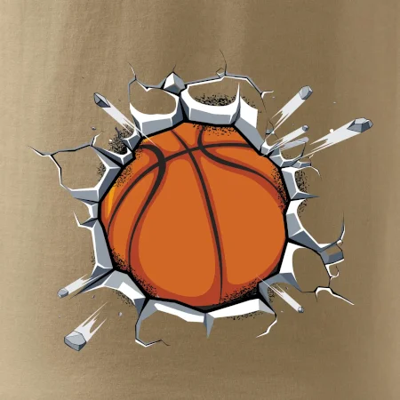 Basketbal lopta v triku