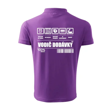 Čiarový kód - Vodič dodávky