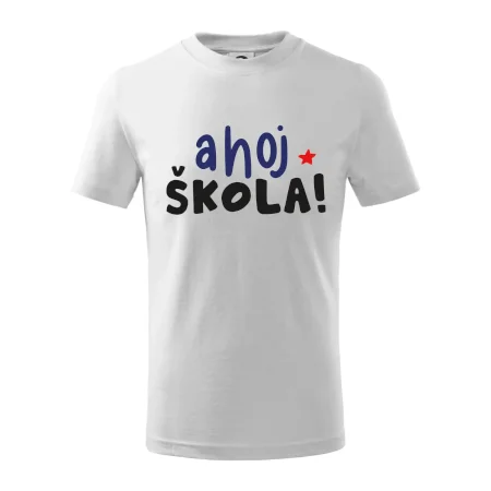 Ahoj škola farebné