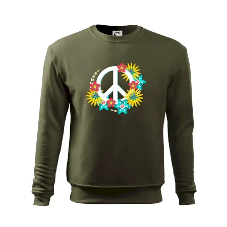 Peace symbol abstraktný