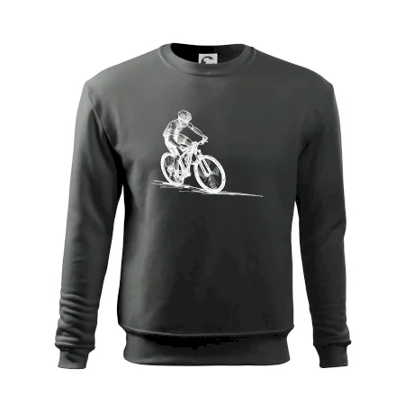 MTB kreslený cyklista