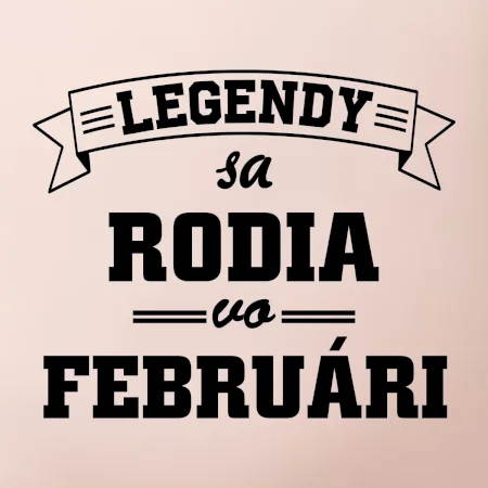 Legendy sa rodia vo februári