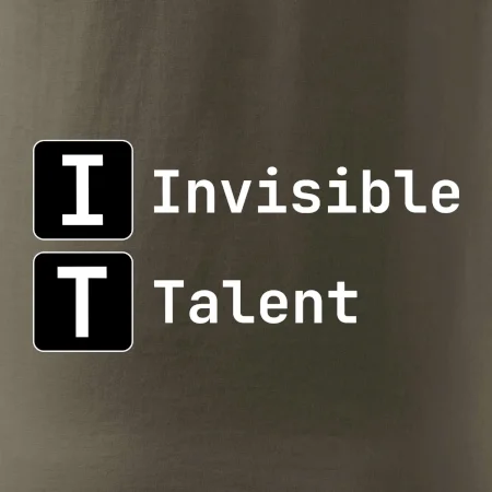 IT Nápis Invisible Talent