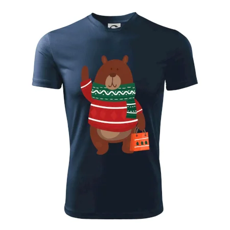 Medveď s darčekom