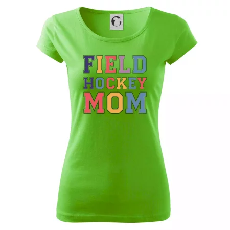 Field hockey mom - športové písmo