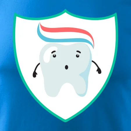 Zúbok na prsníku - zubná pasta