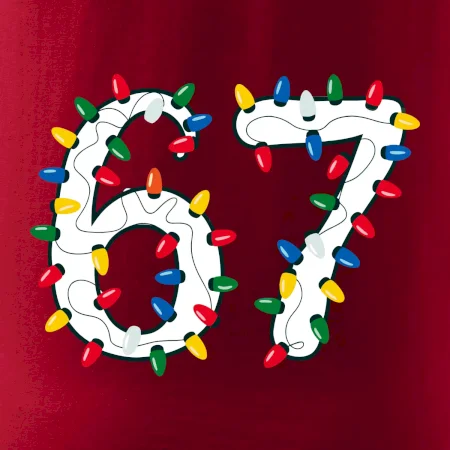 67 vianočné osvetlenie