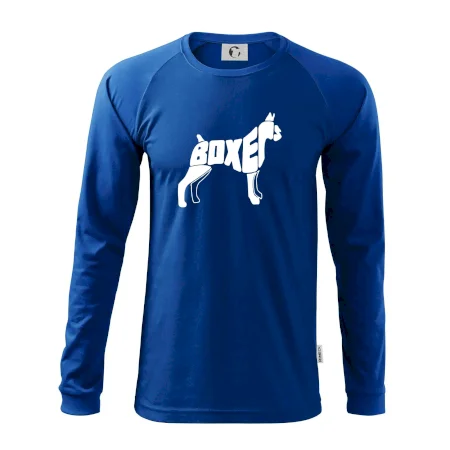 Boxer nápis v tele