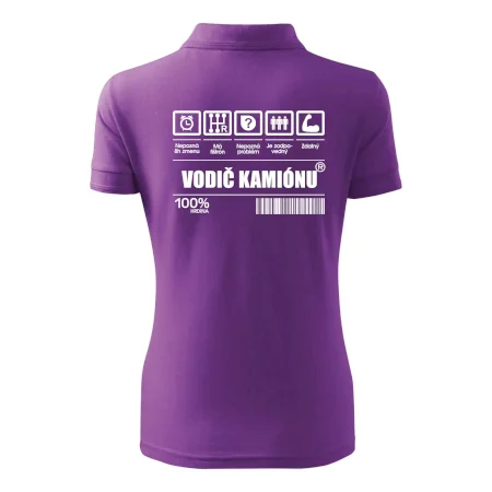 Čiarový kód - Vodič kamiónu