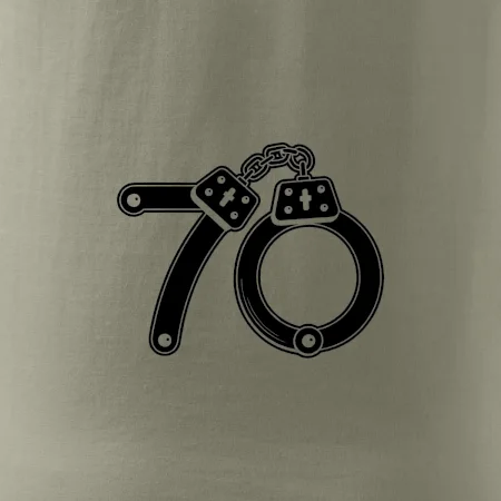 Narodeninové tričko pre policajta - putá 70