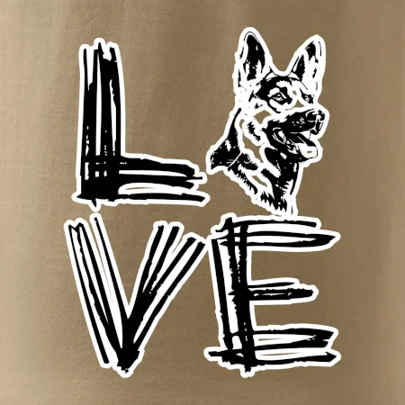 Nemecký ovčiak love