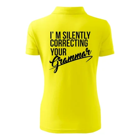 Correcting grammar