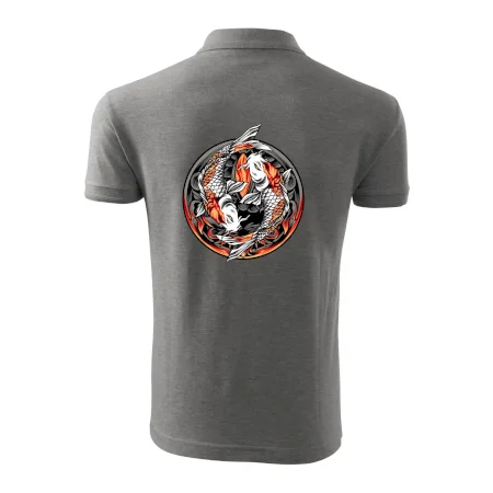 Yin & Yang Koi kapor - oranžový