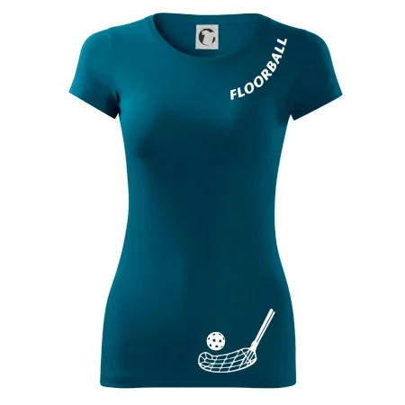 Floorball nápis šikmo