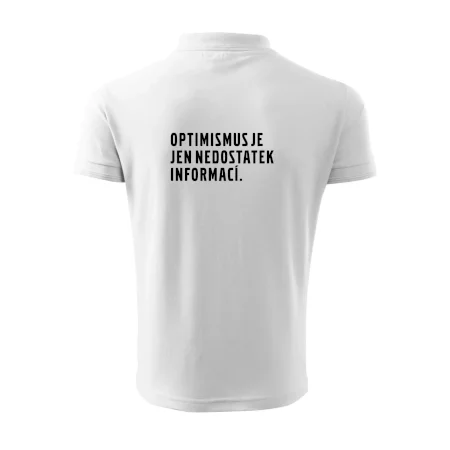 Citát - Optimismus je jen nedostatek informací