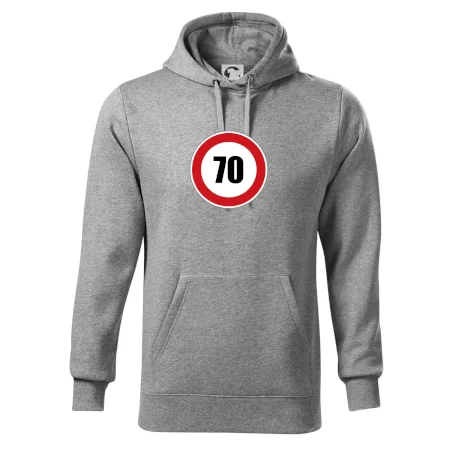 Dopravná značka - obmedzenie rýchlosti 70