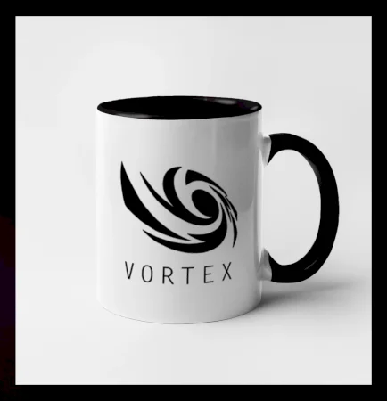 Vortex logo jednofarebné