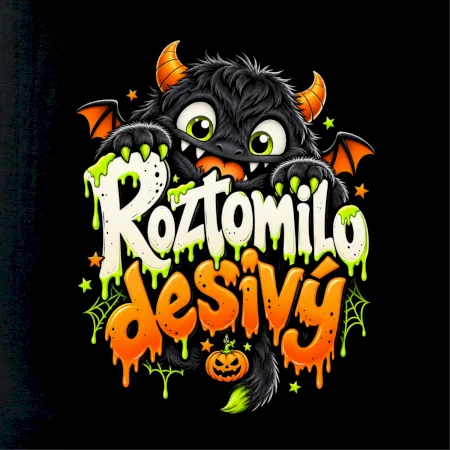 Roztomilo desivý - chlpatý príšerák