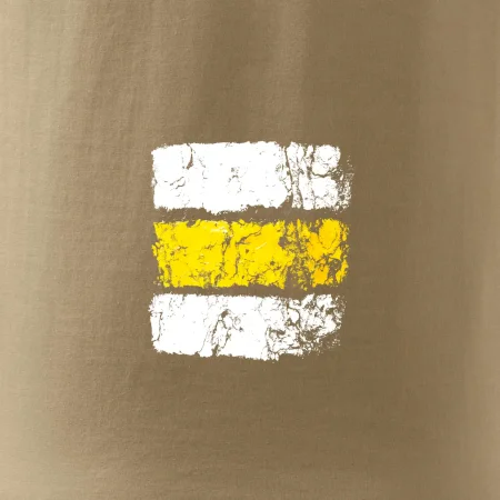 Turistická značka - žltá