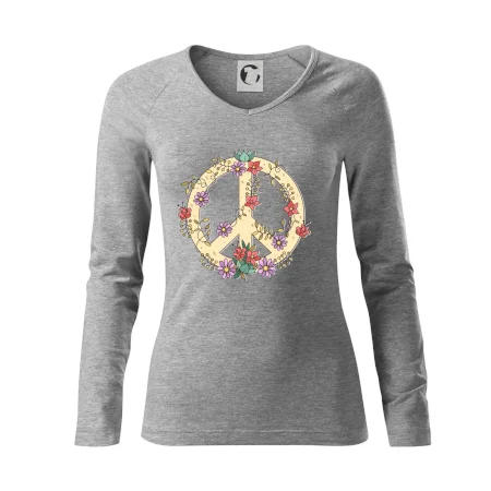 Peace symbol pieskový