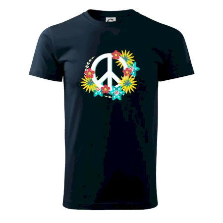 Peace symbol abstraktný