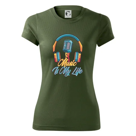 Music is my life slúchadlá