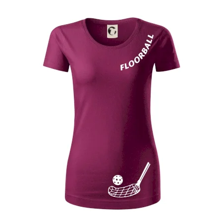 Floorball nápis šikmo