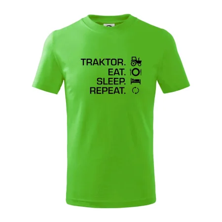 Traktor eat sleep repeat