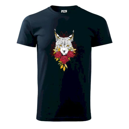 Rys s červenými ružami (Pecka design)
