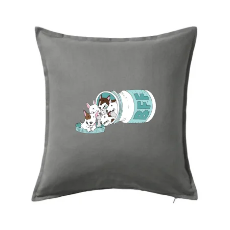 Bullterrier Friends Forever zelené (Pecka design)