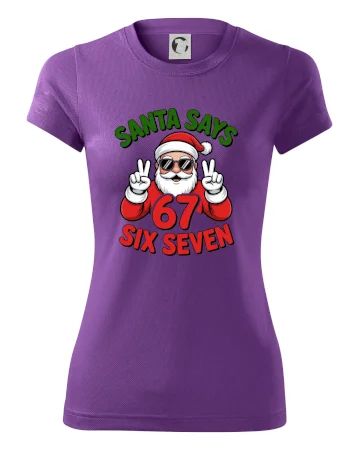 Santa says 67