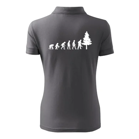 Evolúcia drevorubač - píla a strom