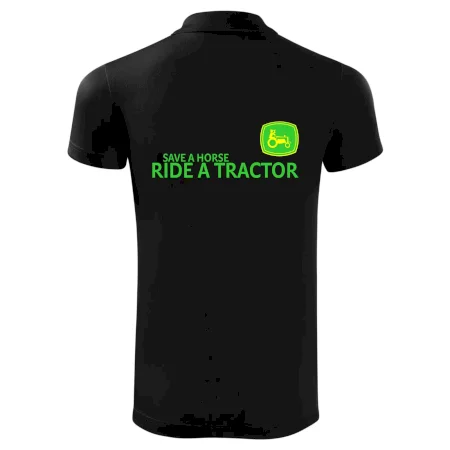 Save horse, ride tractor